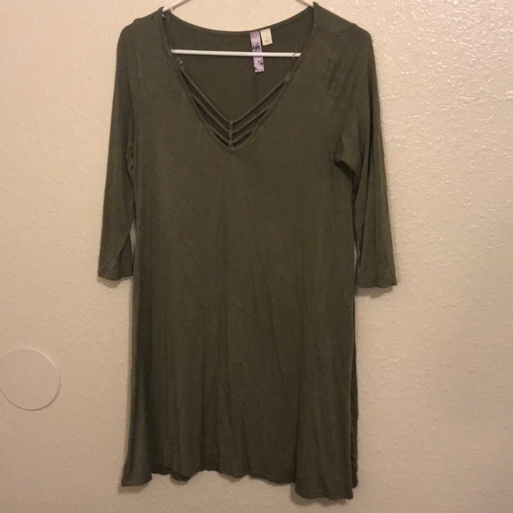 Green Casual Dress